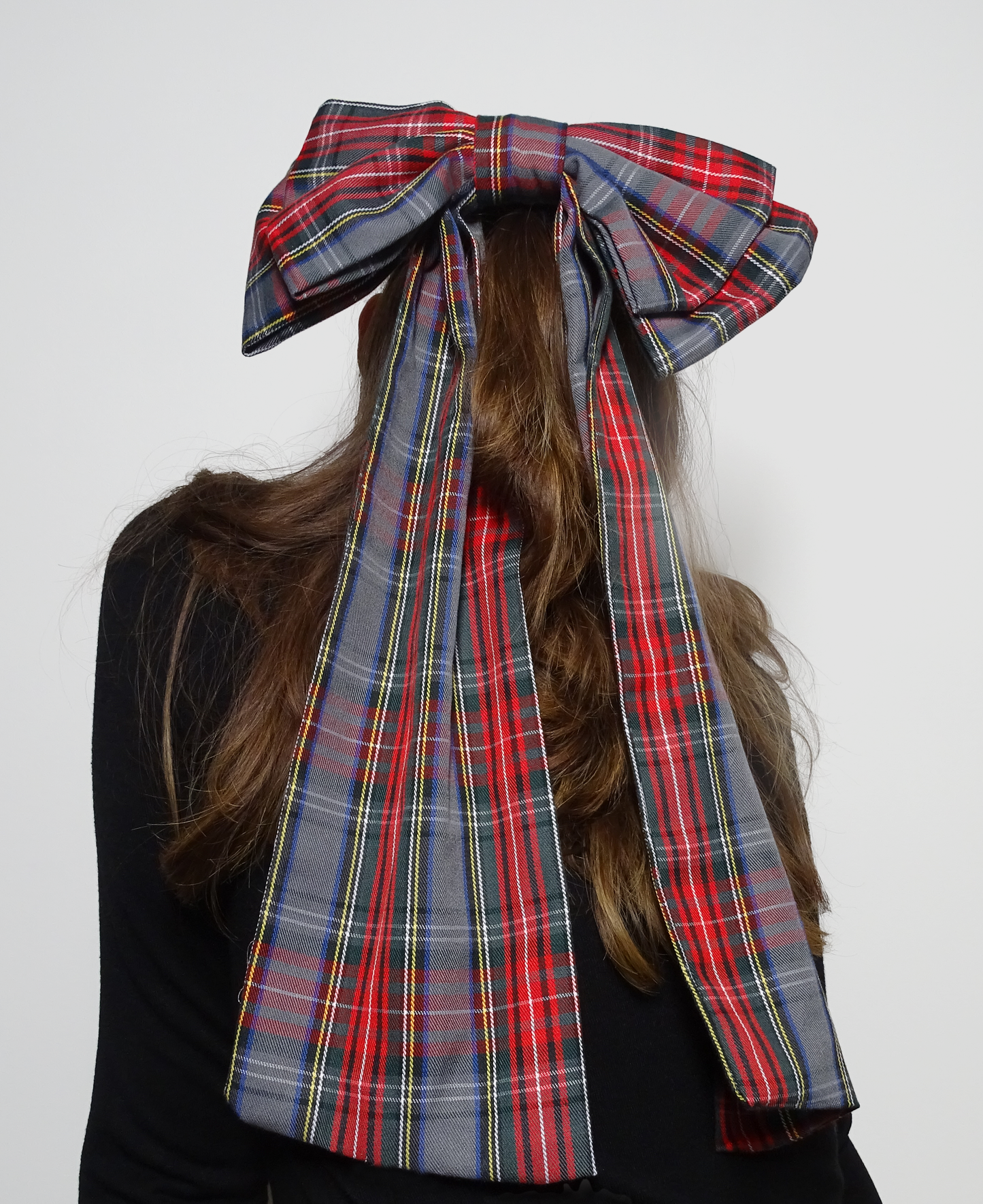 Le Nœud Bella Tartan Rouge