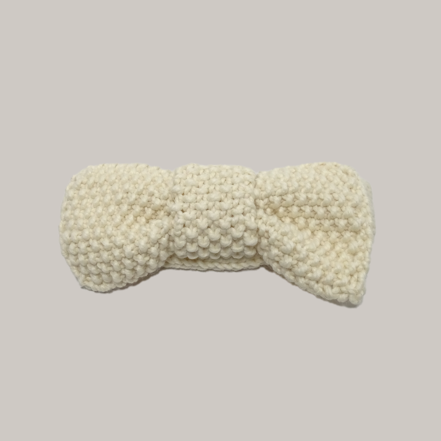 Bandeau pour les cheveux, Noeud en tricot