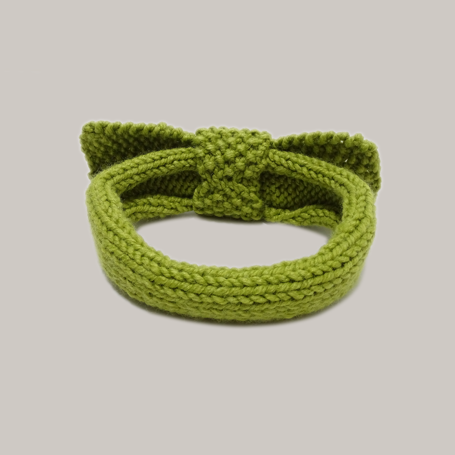 Bandeau pour les cheveux, Noeud en tricot