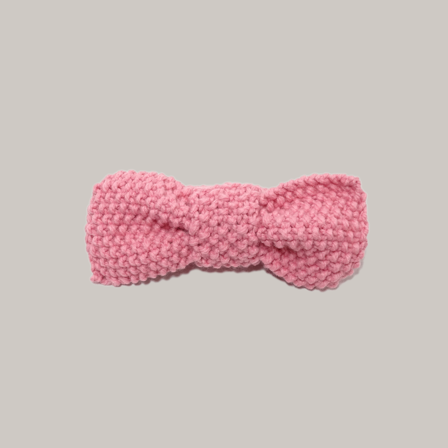 Bandeau pour les cheveux, Noeud en tricot