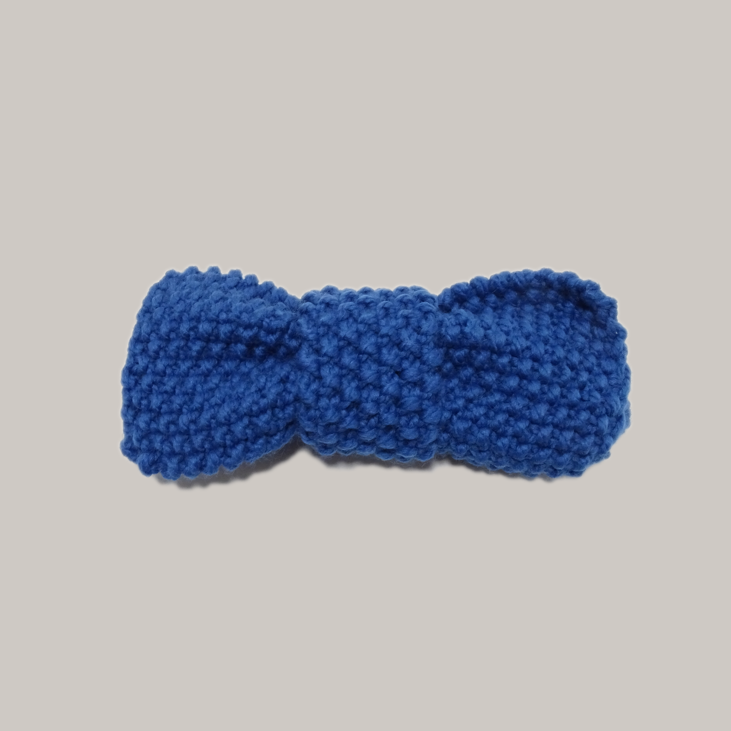 Bandeau pour les cheveux, Noeud en tricot