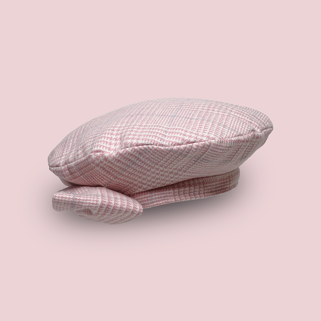 Le Béret Solène à carreaux