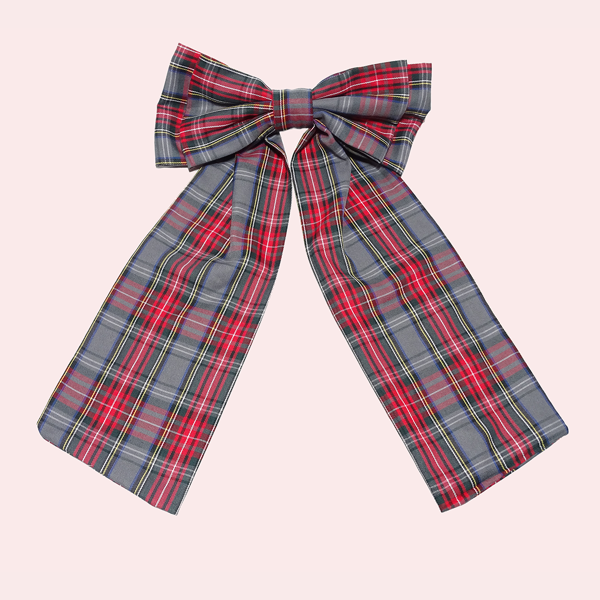 Le Nœud Bella Tartan Rouge