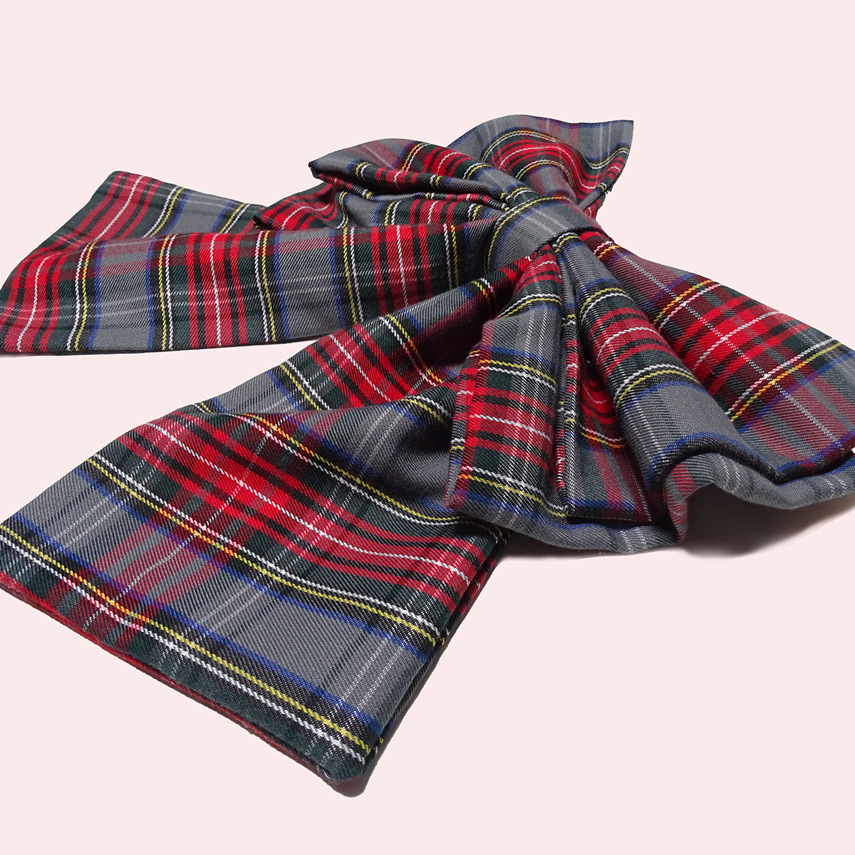 Le Nœud Eléonore Tartan Rouge