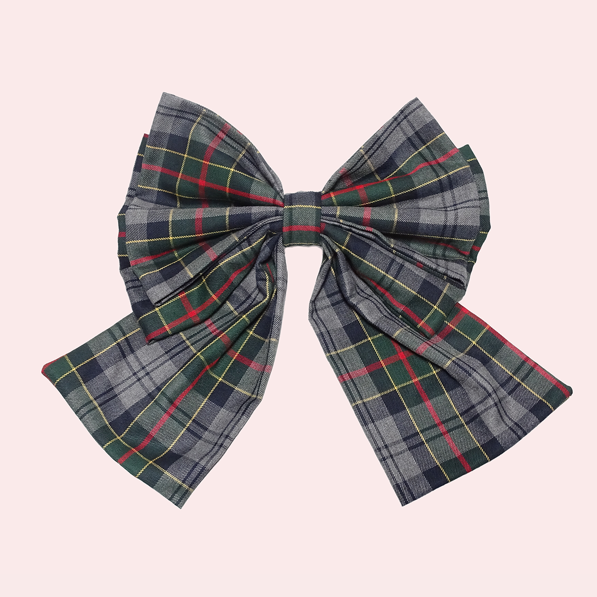 Le Nœud Eléonore Tartan Vert