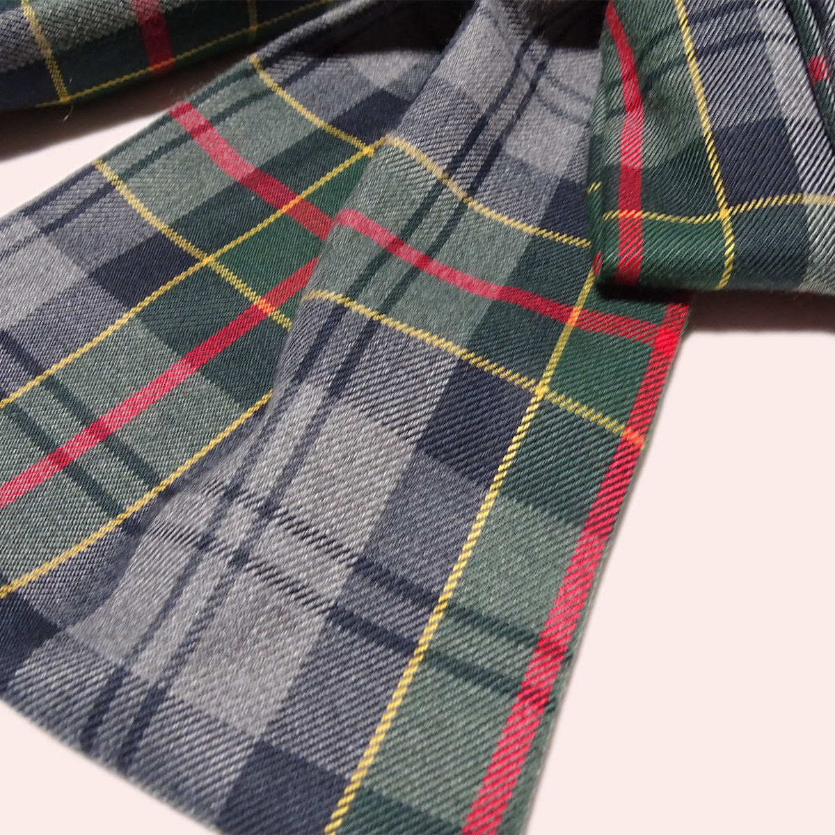 Le Nœud Eléonore Tartan Vert